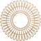 Ekena Millwork Cornelius Wood Fretwork Pierced Ceiling Medallion, Alder, 16"OD x 6"ID x 1/4"T CMWP16X0250CRAL - alternate 1